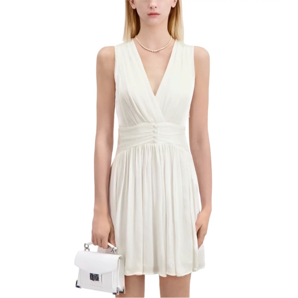 The Kooples Crinkle Mini Dress
